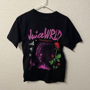 Juice wrld black graphic tee size M